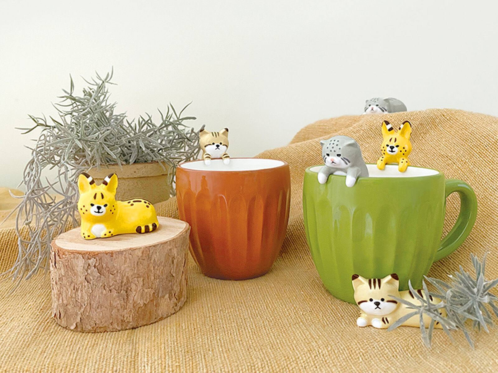 わいるどにゃんず わいるどマグ＆スプーン マヌルネコ - スマートギフト