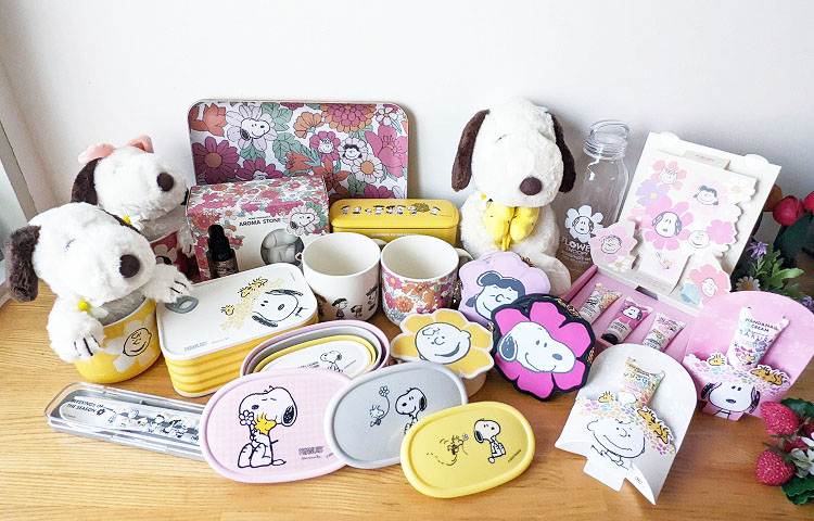 お花いっぱい！Afternoon Tea コラボ | COLUMN | SNOOPY.co.jp：日本の