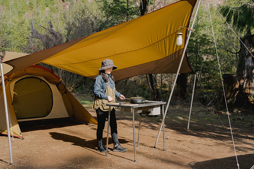 IGT Four Unit Frame - Iron Grill Table - Snow Peak | Snow Peak