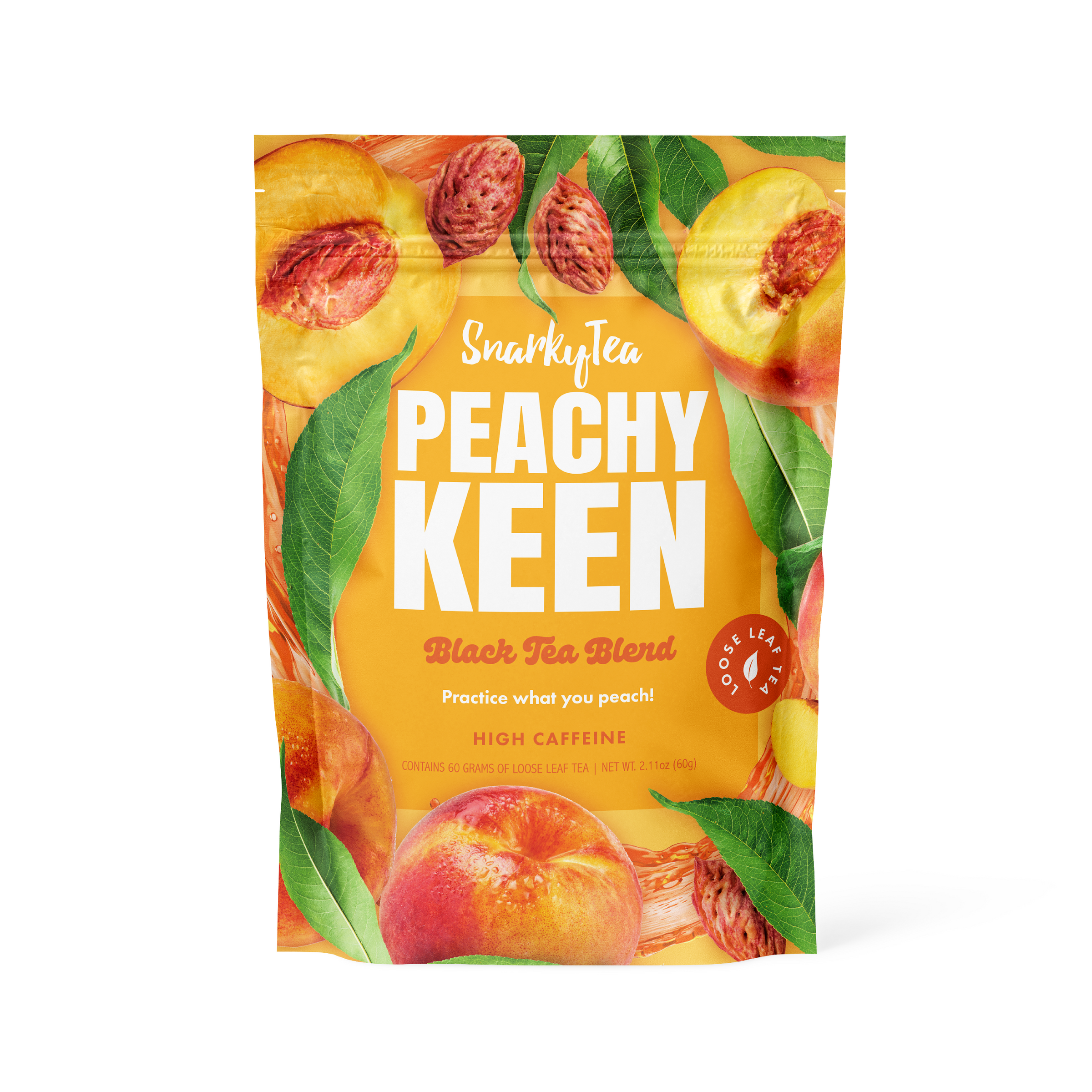 Peachy Keen - Black Tea Blend – Snarky Tea