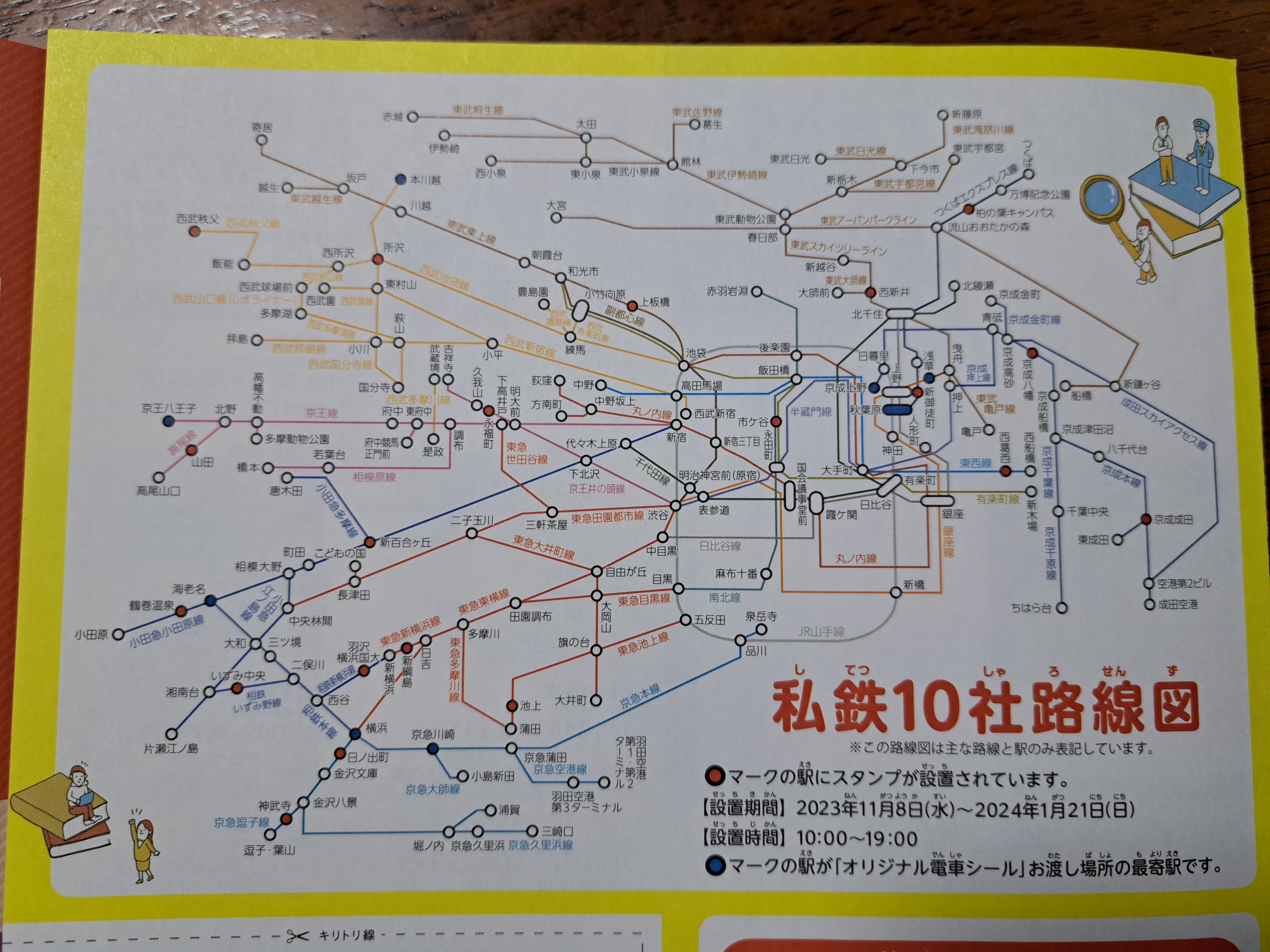 私鉄10社スタンプラリーは「鉄分」高めの方向けのスタンプラリー