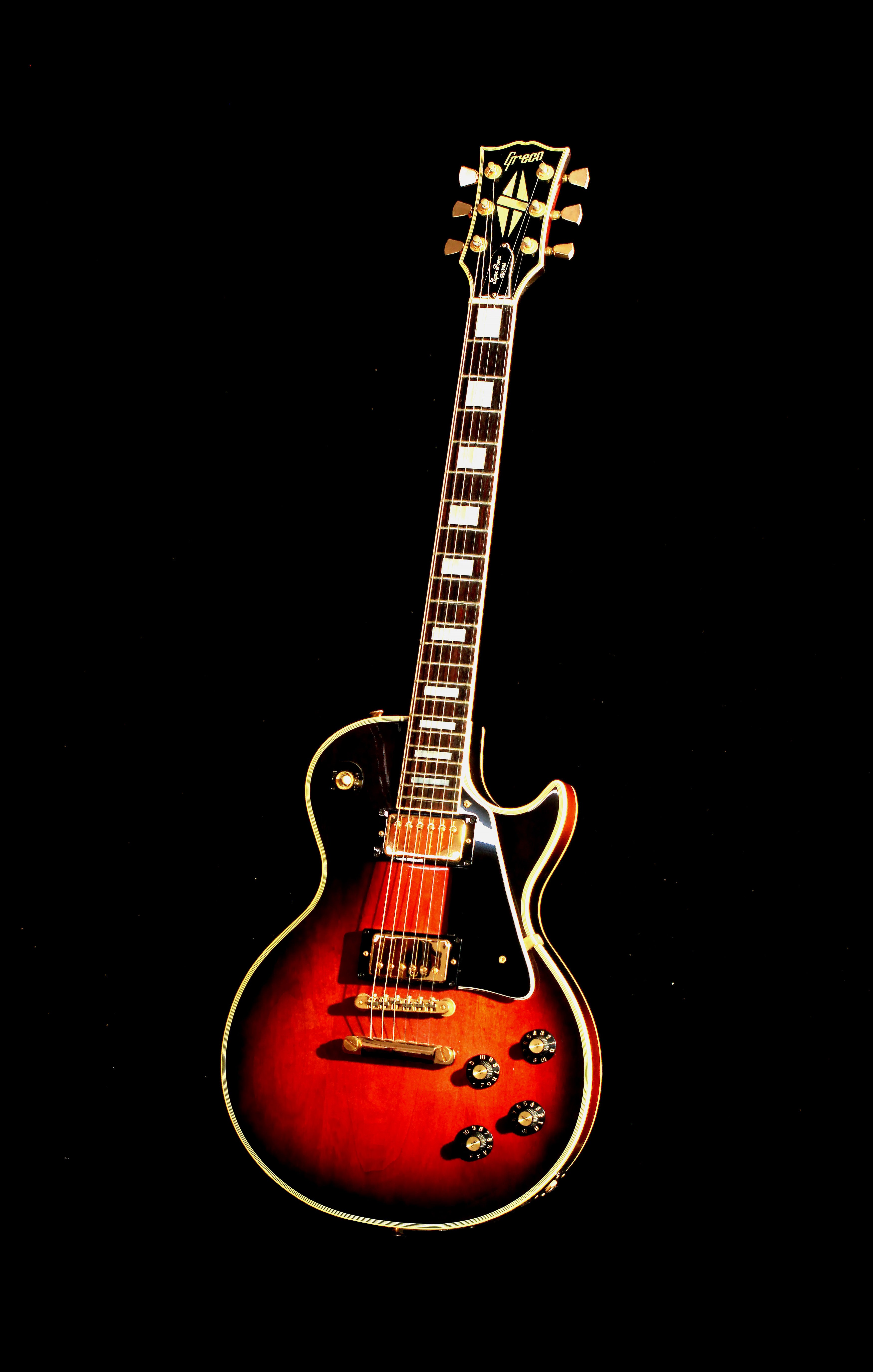 Greco EG-500 Super Power Tobacco Sunburst (Les Paul Custom Lawsuit