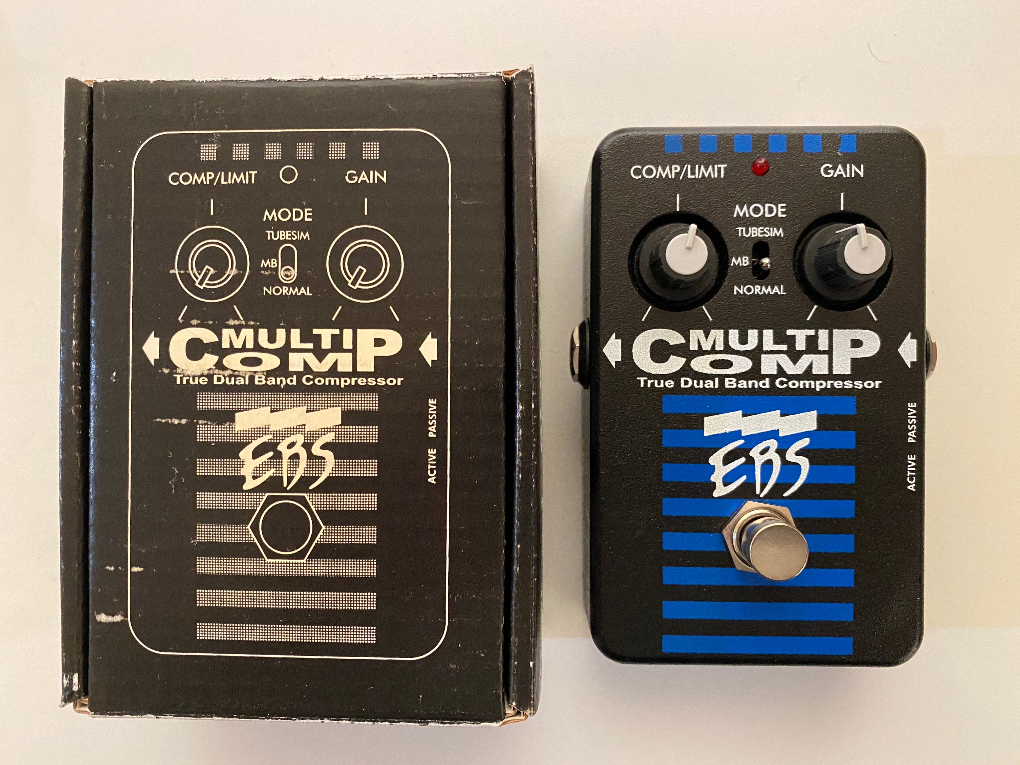 EBS Multi-Comp True Dual Band Compressor – Soul Drifter Guitars