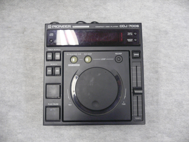 【新品未使用】Pioneer CDJ-700S コンパクトディスクプレーヤー Amazon.co.jp: パイオニア プロフェッショナルCDプレーヤー CDJ-700S