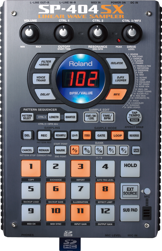 DJ機材 Roland SP-404 手軽にサンプリング！Roland SP-404の使い方【14】 | DJ機材専門店