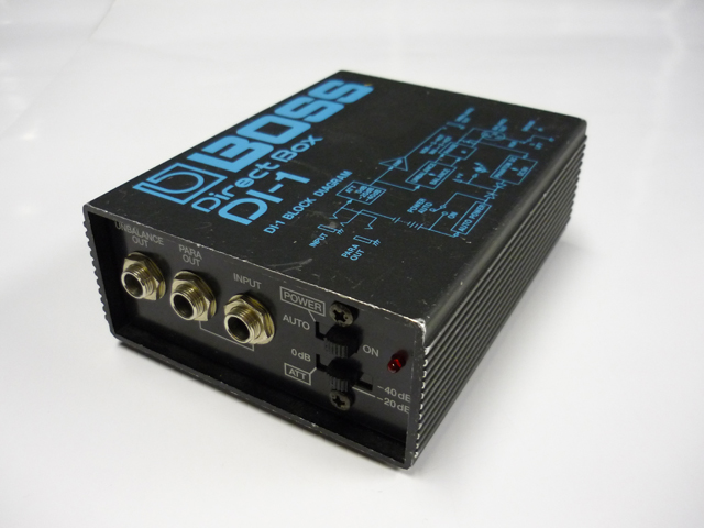 配信機器・PA機器・レコーディング機器 BOSS DI-1 Direct Box 配信機器