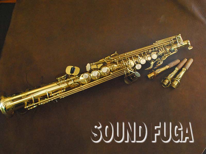 H.SELMER SERIE-III 68万番 彫刻付 GPカーブドネック付 SOPRANO