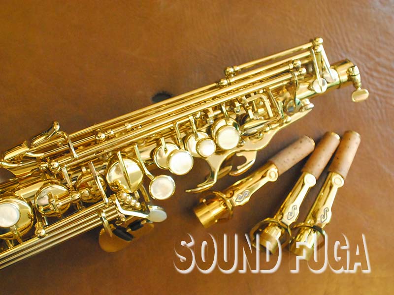 H.SELMER SERIE-III 68万番 彫刻付 GPカーブドネック付 SOPRANO