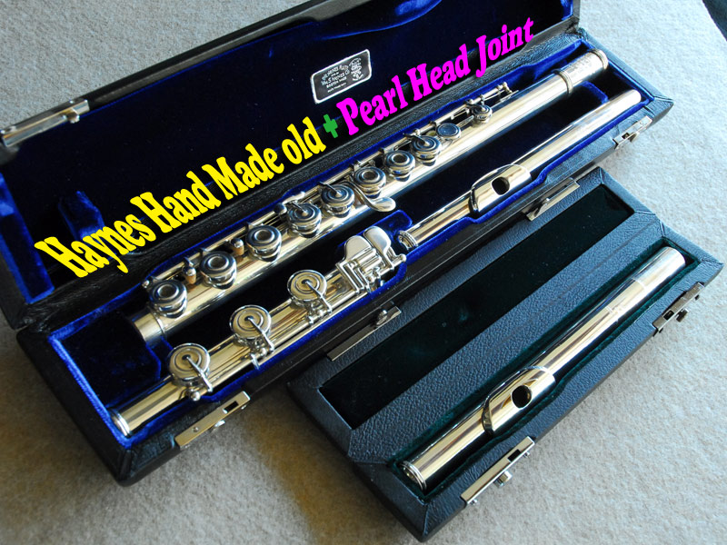 HAYNES HANDMADE FLUTE H管 フルート＋PEARL HEAD JOINTヘット
