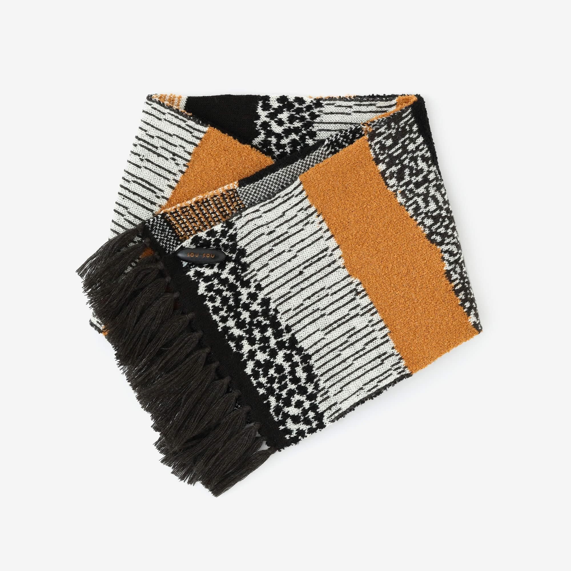 SOU・SOU×MOONBAT 草編衿（そうあみえり）／東山三十六峰（ひがしやま