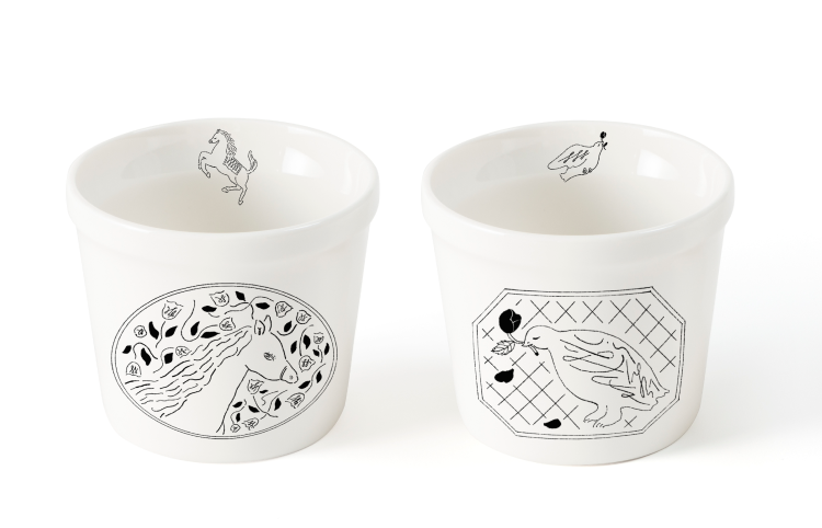 2023年のイヤーカップのデザインは、グラフィックデザイナー・アート