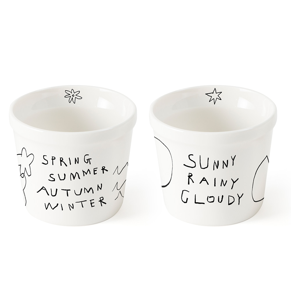 2026年のイヤーカップは、渡辺郁子さんによる描きおろしイラスト