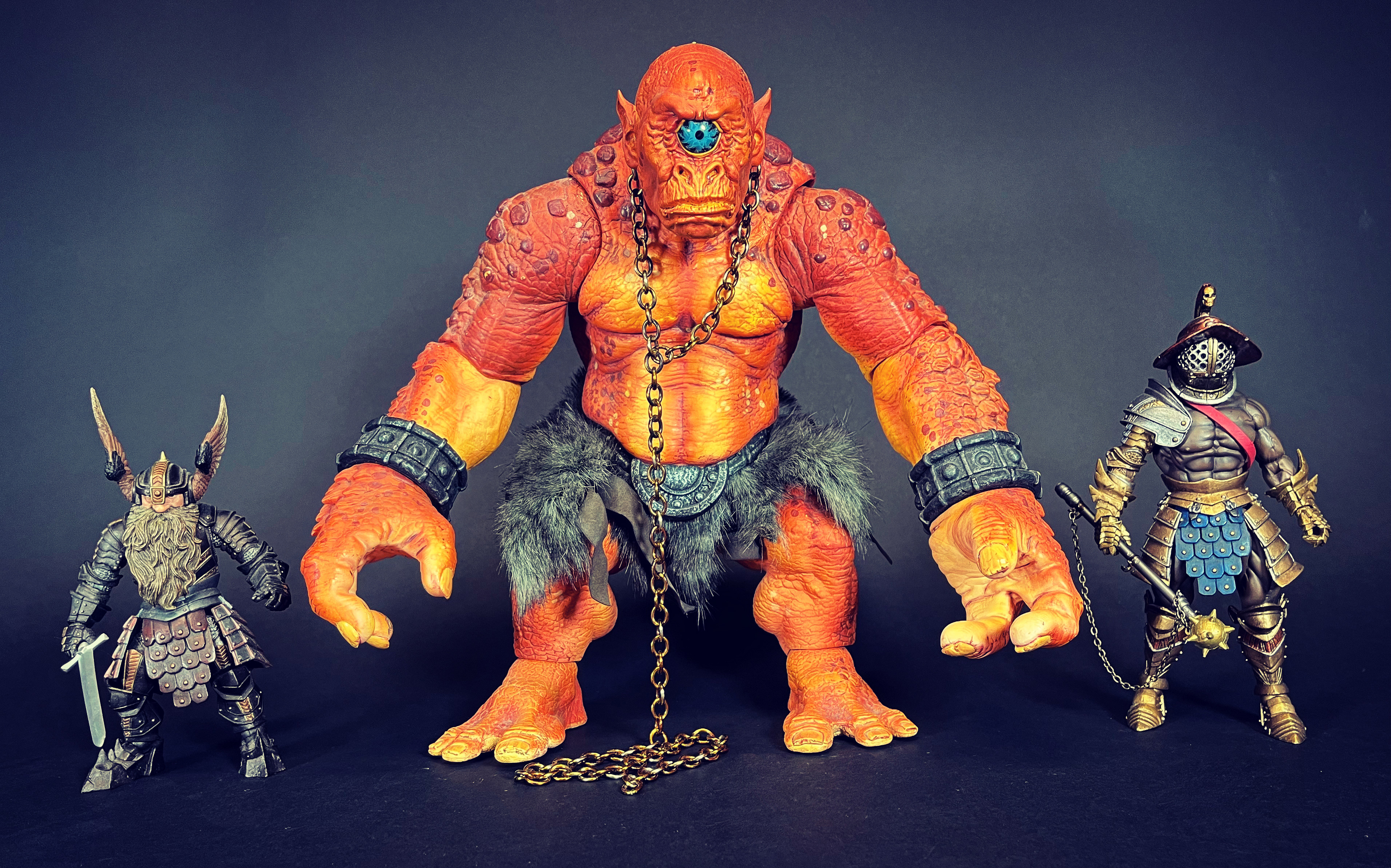 A look at the Troll figures released in the Mythic Legions line