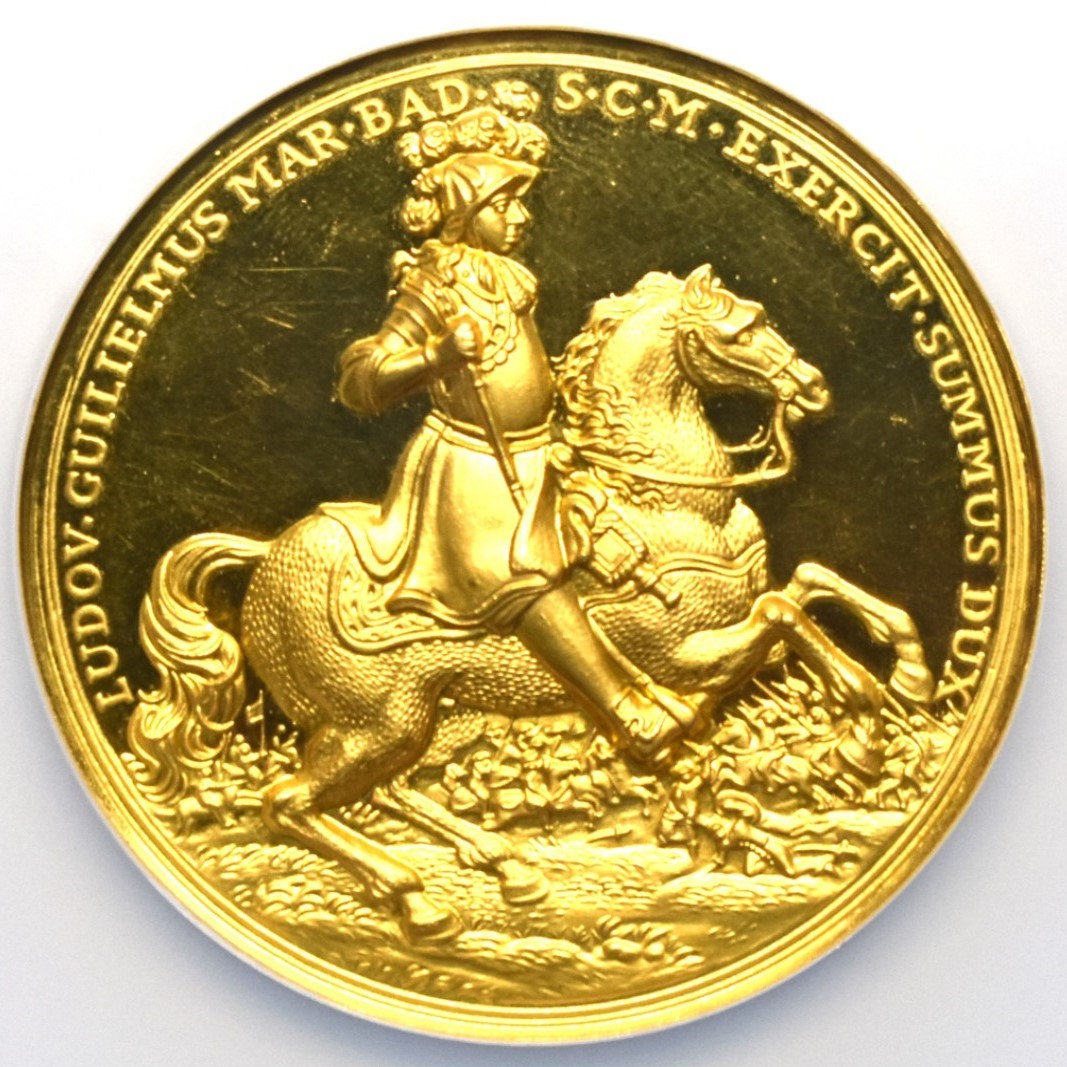 Sold】1955年 ルートヴィヒ・ヴィルヘルム 生誕300年記念 20ダカット