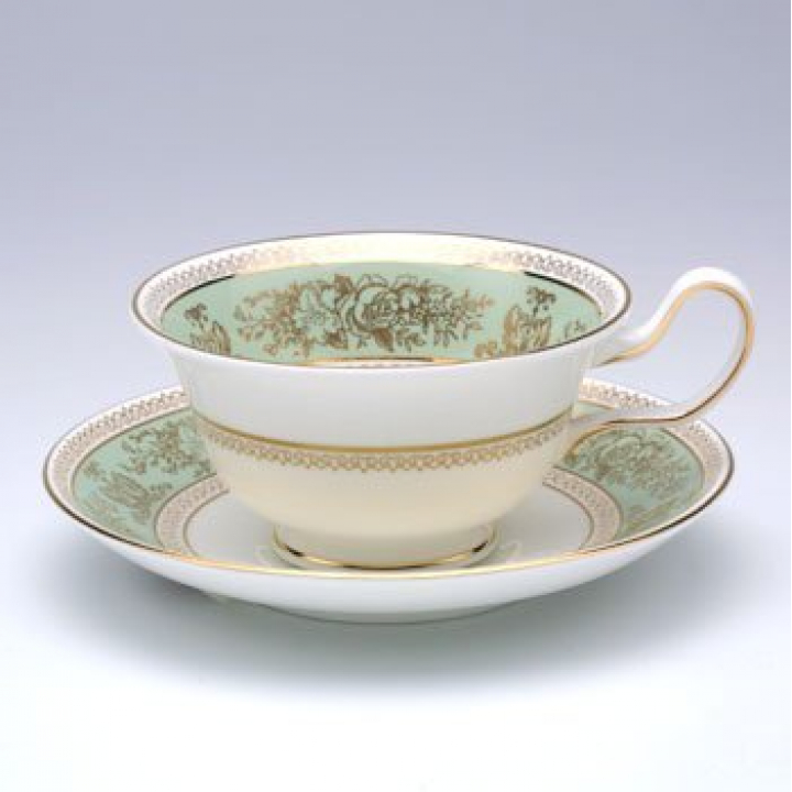 倉庫取り寄せ商品】ウェッジウッド コロンビアセージグリーン ティー