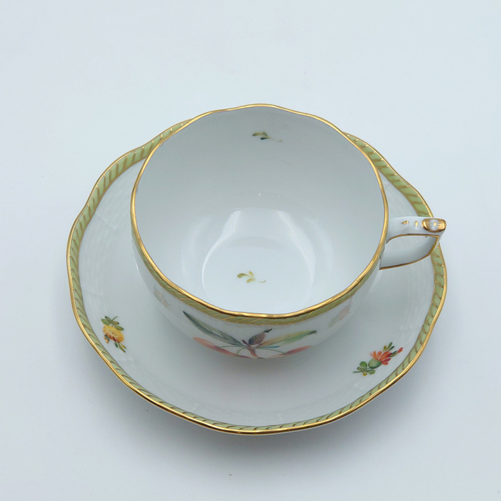 ヘレンド フルーツエスキース ティーカップ&ソーサー（チェリー） EDF