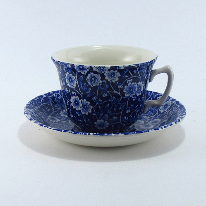 バーレイ ブルーキャリコ ティーカップ&ソーサー | 洋食器のSohbi