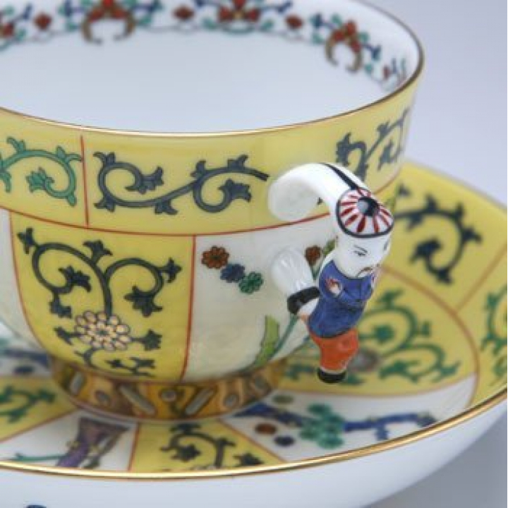 ヘレンド 西安の黄 ティーカップ&ソーサー SJ-3364-0-21 | 洋食器の