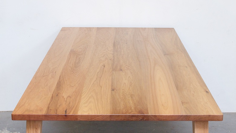 無垢テーブル クルミ材 ストレートカット | 無垢テーブル・無垢