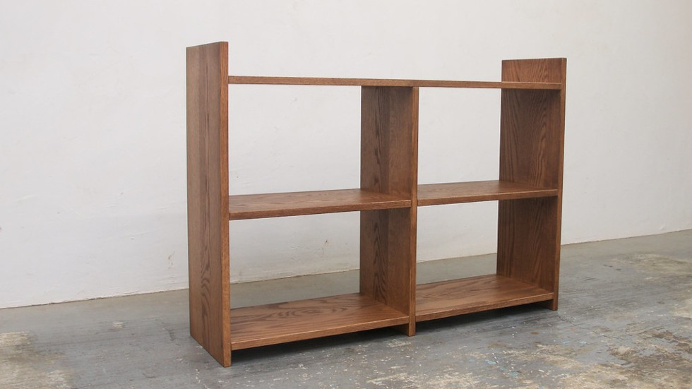 オーク材D300オープン棚 | 無垢家具・オーダー家具の店 ソリウッド