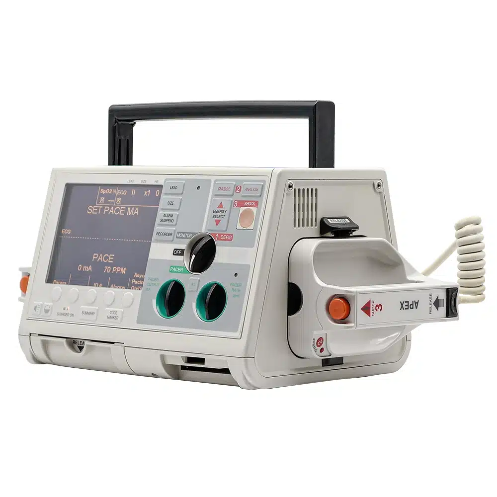 Zoll M Series Defibrillator Featuring Advanced Monitoring