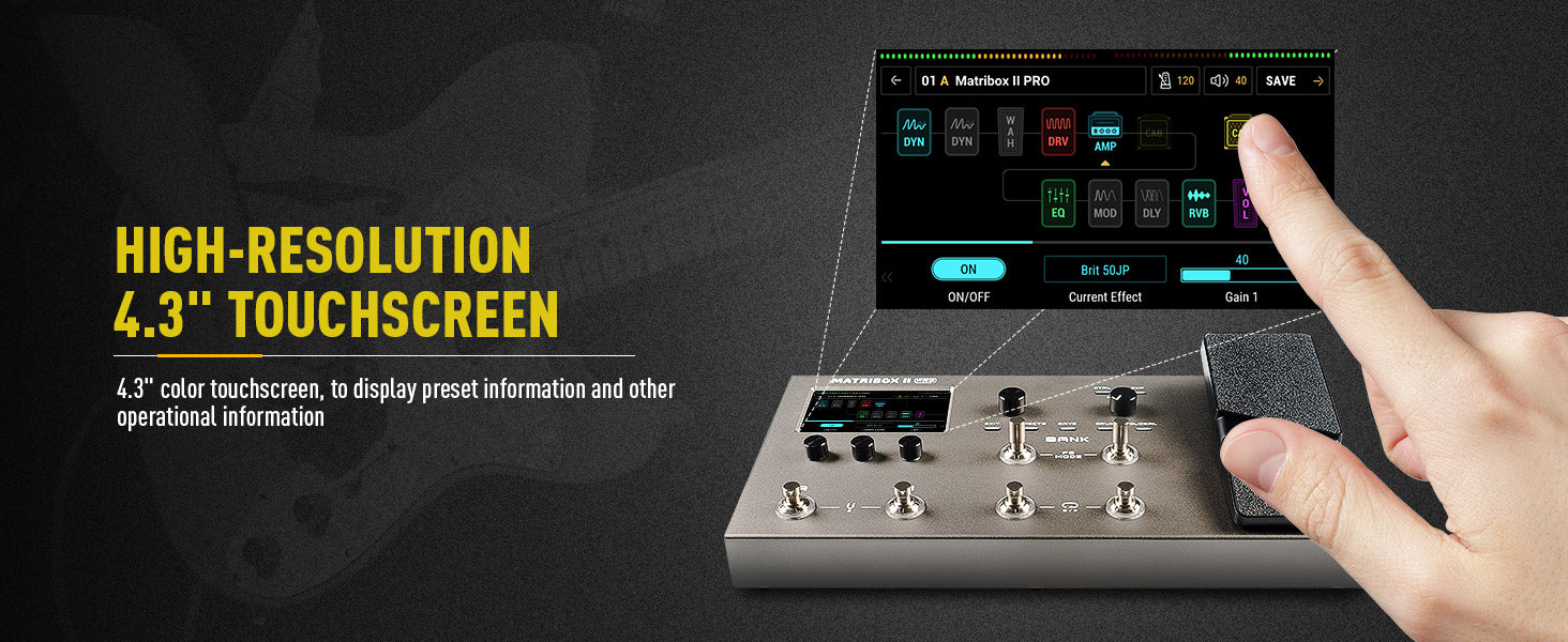 Sonicake Matribox II Pro Multi Effects Processor (QME-200)