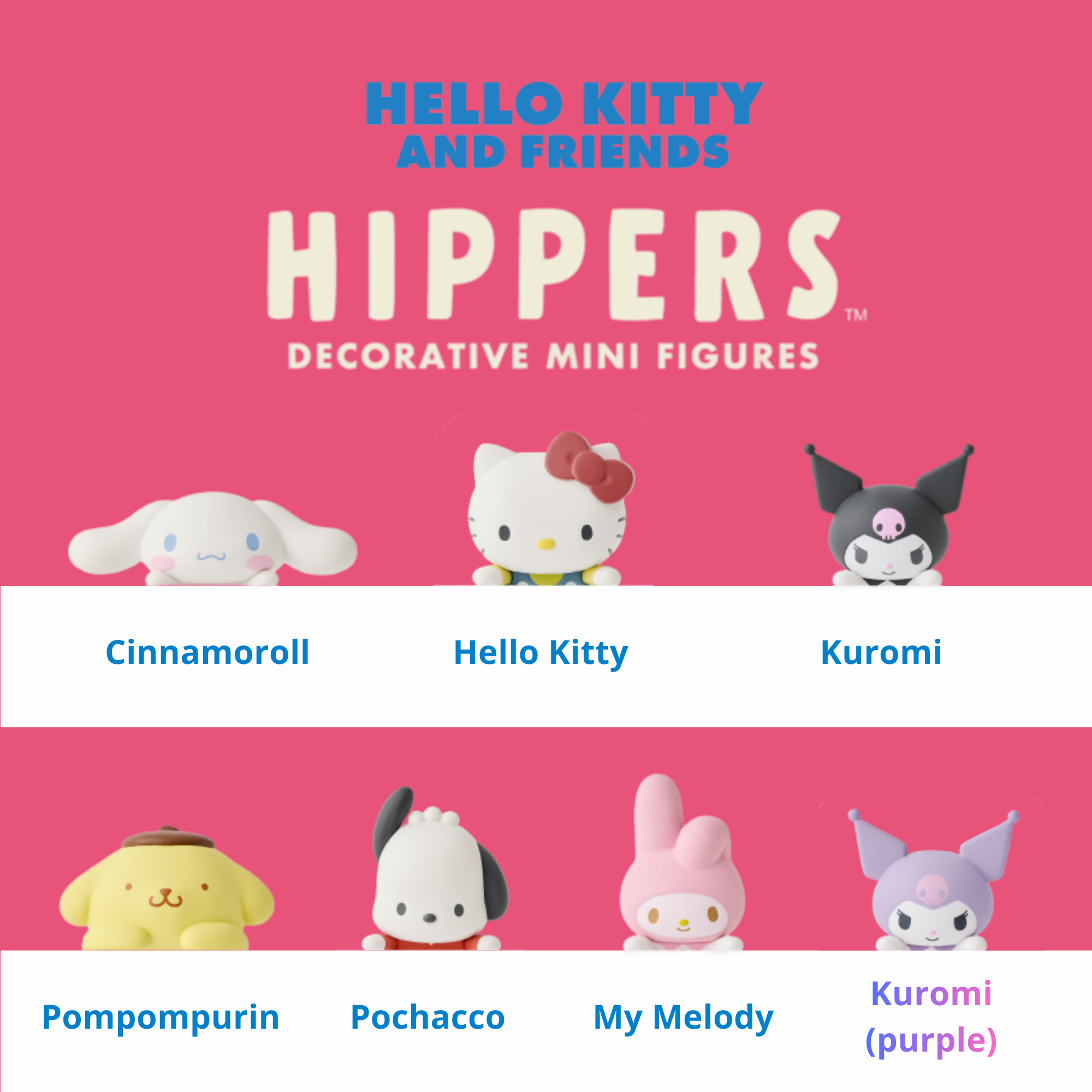 Hippers Hello Kitty and Friends - Sanrio - Sonny Angel France