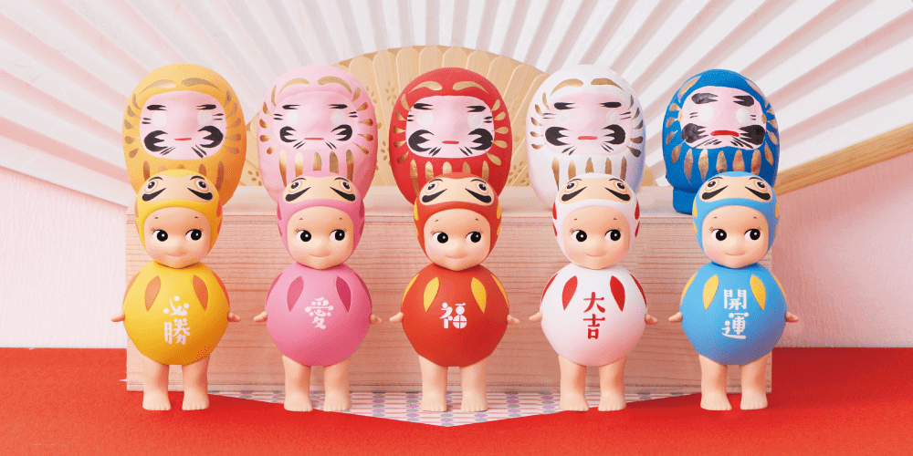 日本の縁起物を表現した、福を感じる「ジャパニーズ グッドラック
