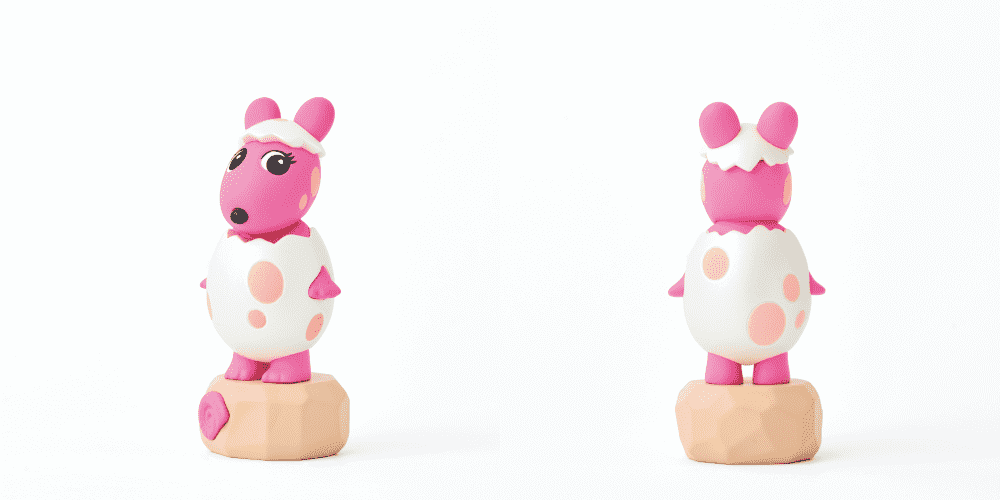 ソニーエンジェルがキュートな恐竜に大変身！愛嬌たっぷりの恐竜姿に心