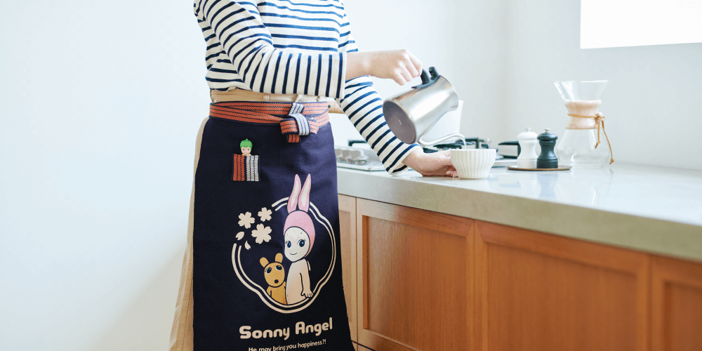 Sonny Angel collaborates with the long-established apron brand