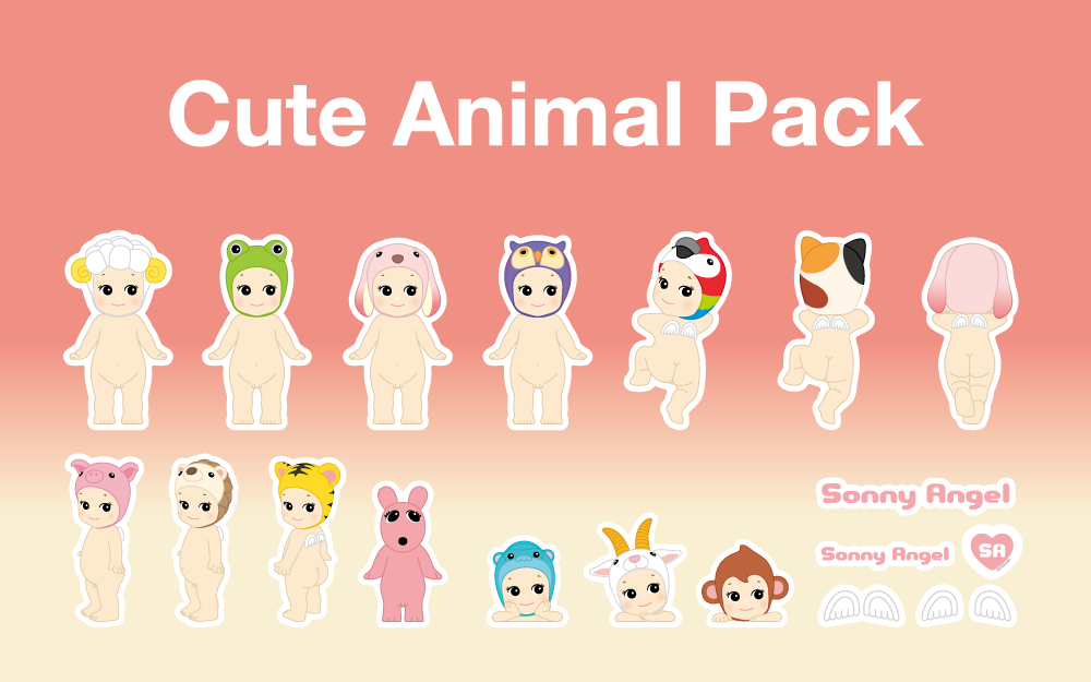 ソニー エンジェル ステッカーパック シリーズ 1 | Sonny Angel Store