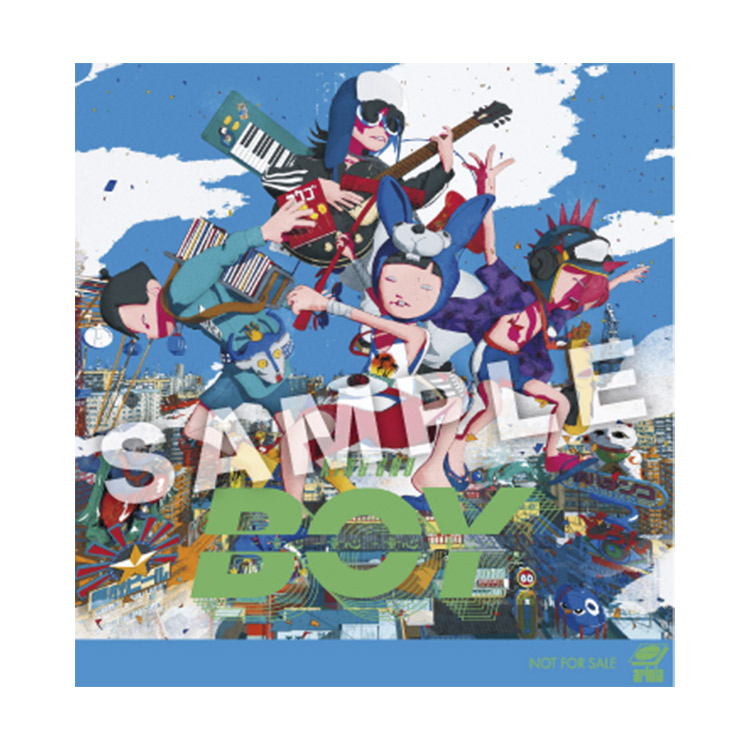 King Gnu | 『BOY』購入特典絵柄が決定！