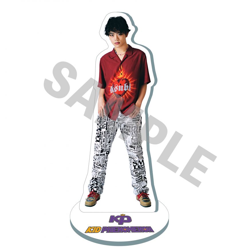 デビュー・シングル『Wheelie』、グッズ付きパッケージ アクリル