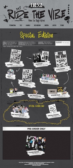 Ride the Vibe(ｽﾍﾟｼｬﾙ盤)【FC限定 / 韓国輸入盤】・NEXZ | Sony Music