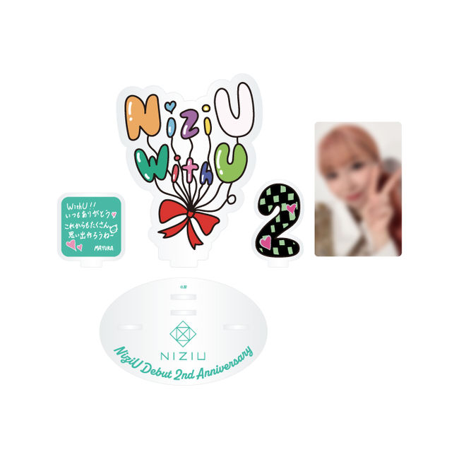 背景ｱｸﾘﾙｽﾀﾝﾄﾞ【MAYUKA】・NiziU | Sony Music Shop・CD・DVD・ﾌﾞﾙｰﾚｲ