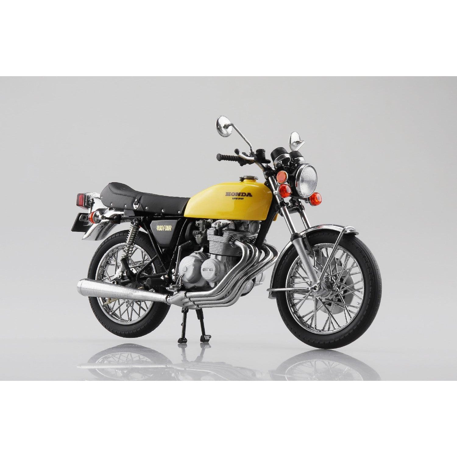 1/12 完成品バイク Honda CB400FOUR パラキートイエロー – SOOTANG HOBBY