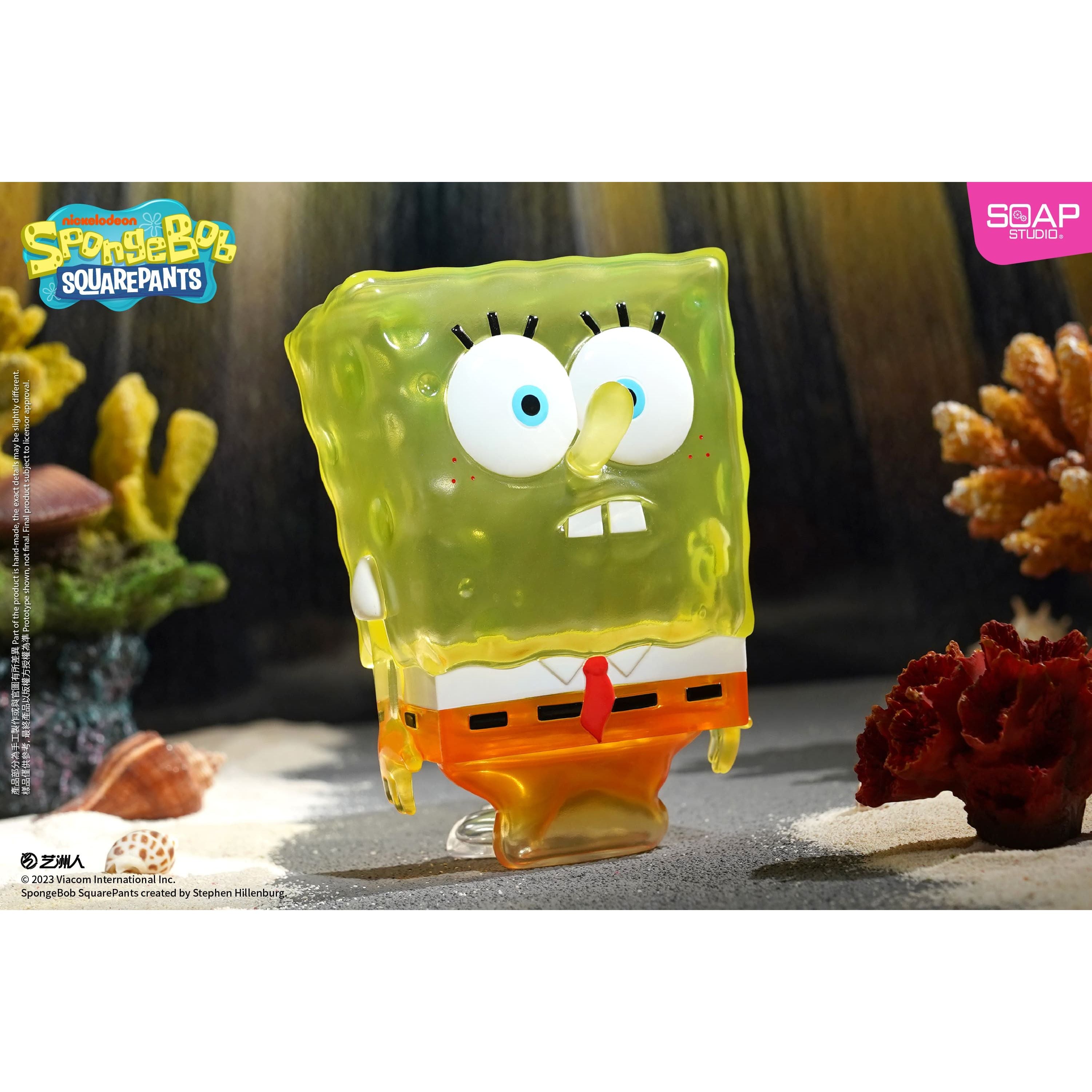 呪われたスポンジ・ボブ フィギュア(クリアver.) – SOOTANG HOBBY