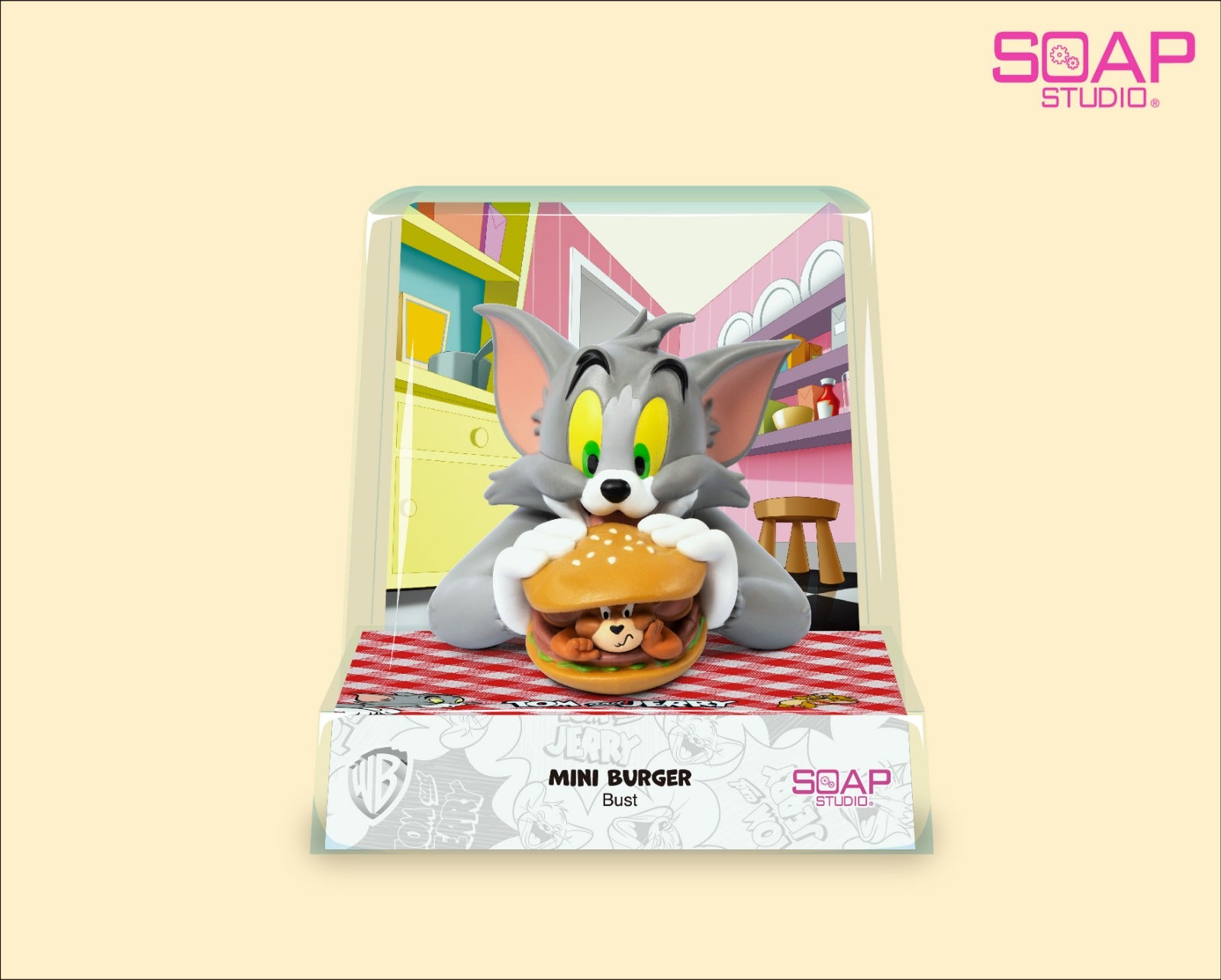 トムとジェリー ミニバーガー バストフィギュア– SOOTANG HOBBY