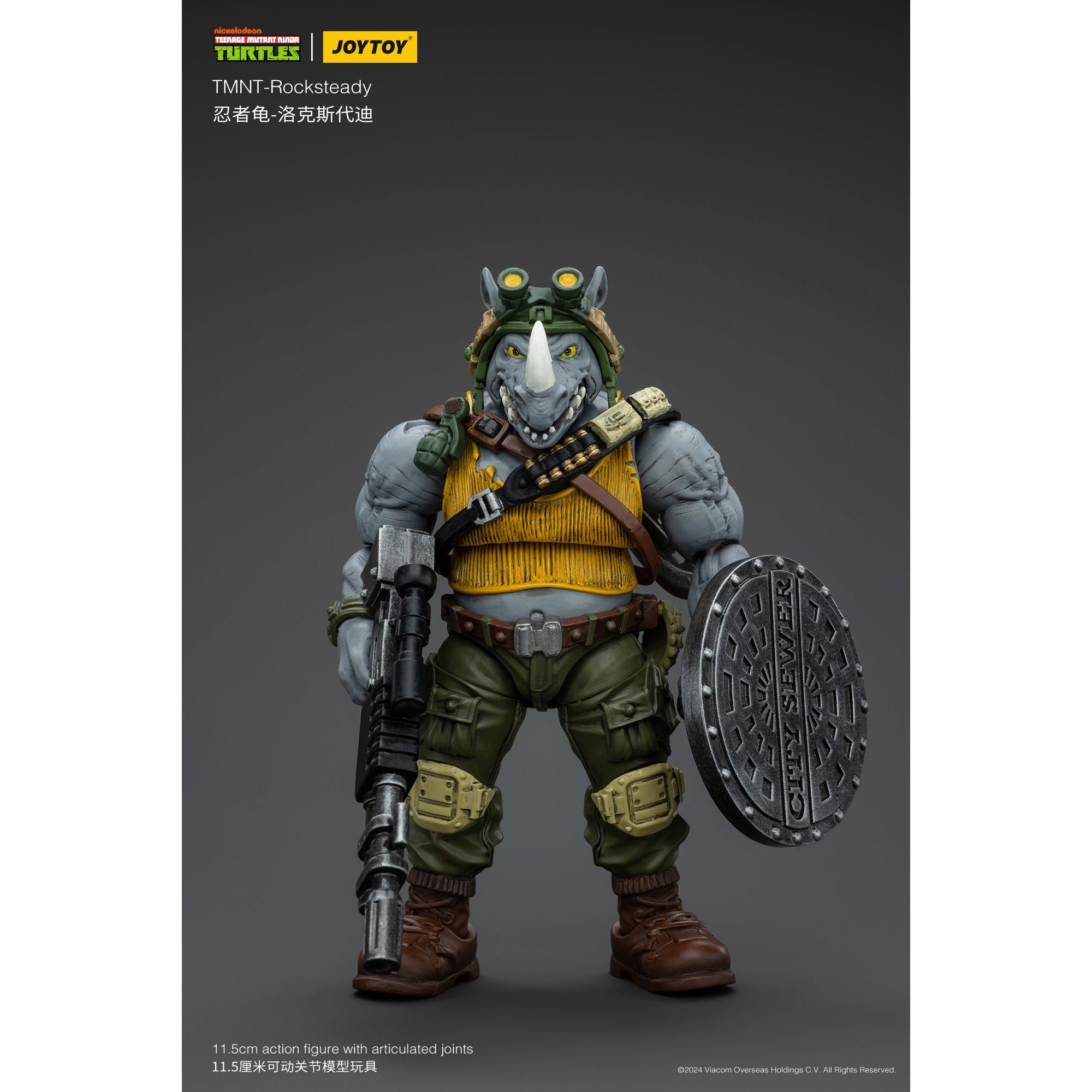 TMNT ロックステディ 1/18スケール – SOOTANG HOBBY