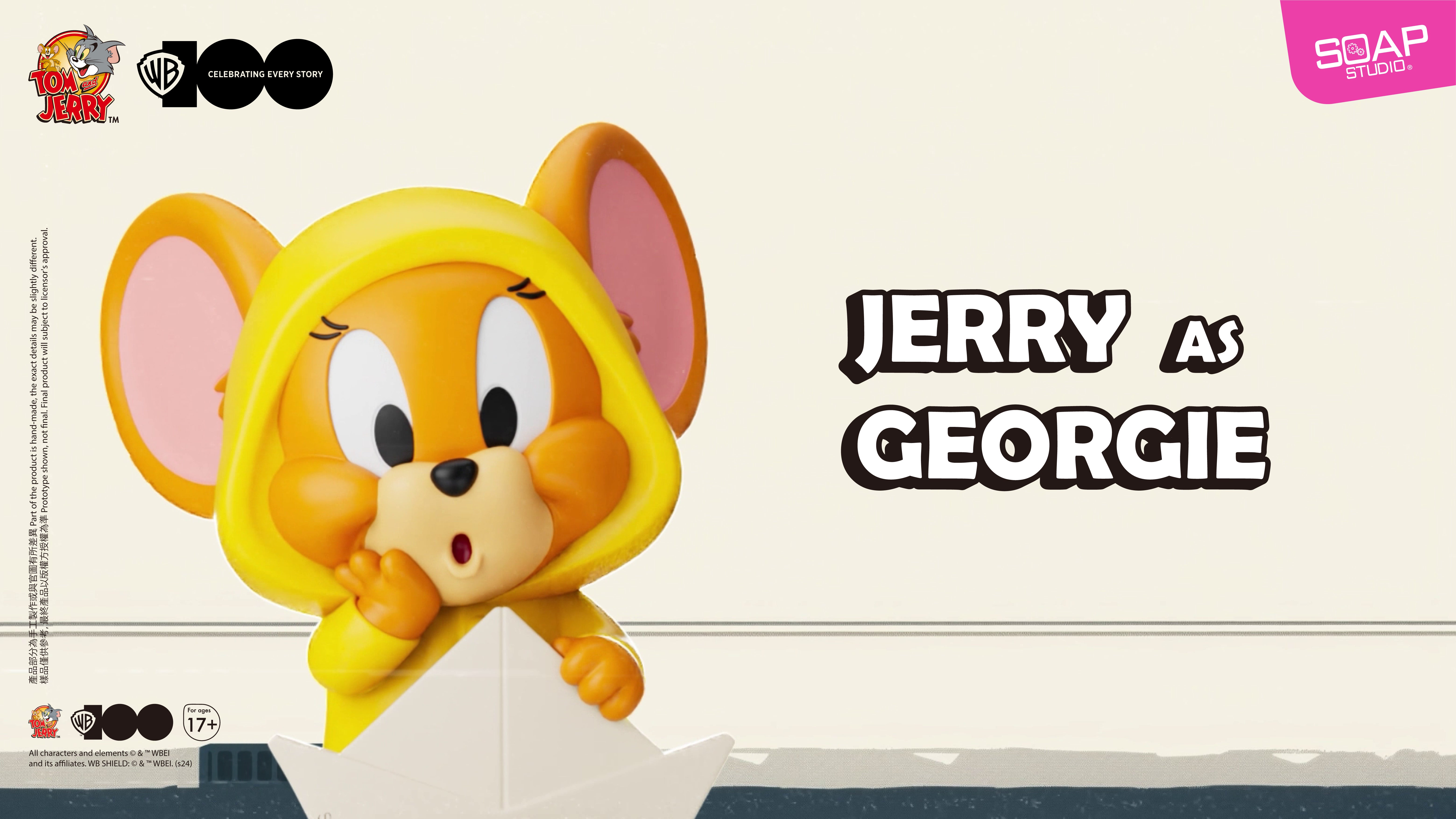 単品販売)ワーナー・ブラザース100周年記念 トムとジェリー コスプレ