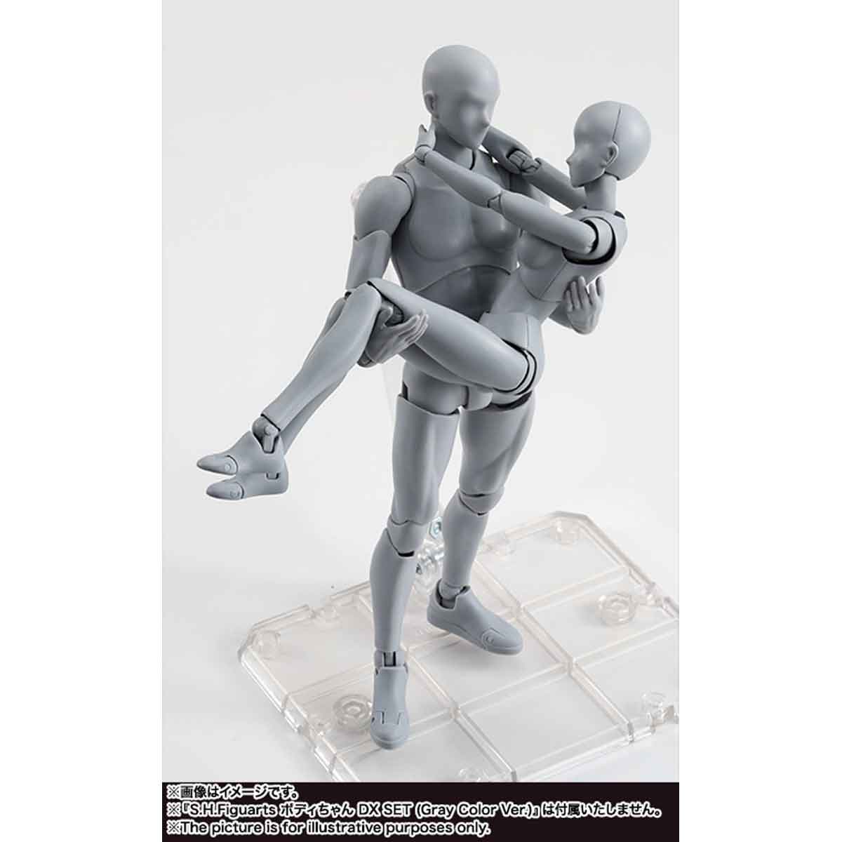 S.H.Figuarts ボディくん -杉森建- Edition DX SET (Gray Color Ver