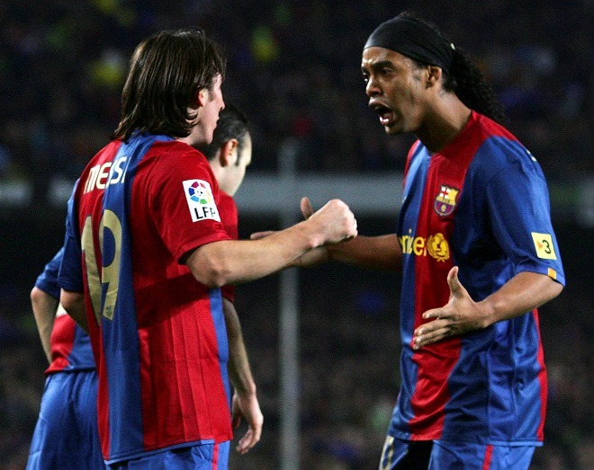 メッシは史上最高なんかじゃない」“天才”ロナウジーニョが独自の見解