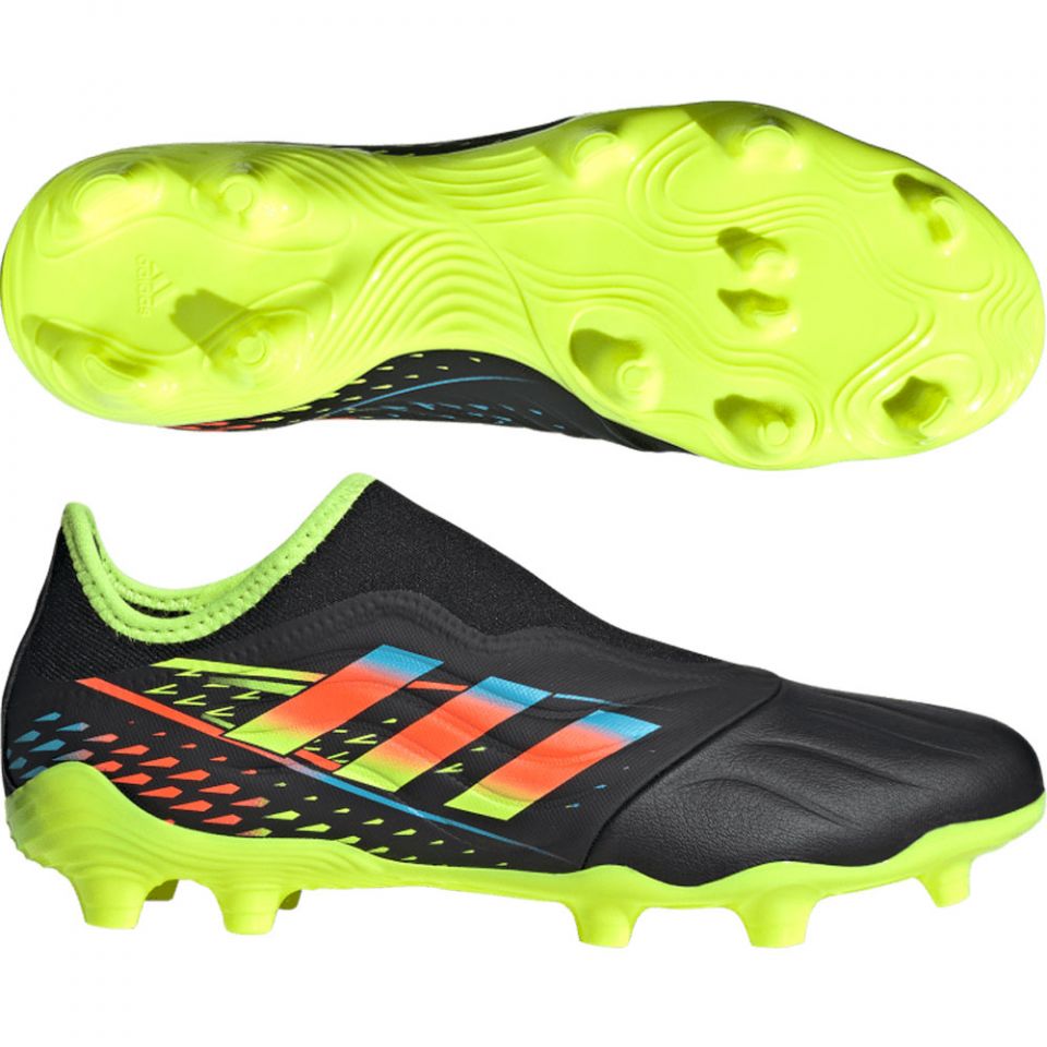 adidas Copa Sense.3 Laceless Firm Ground Cleats-Core Black/Bright