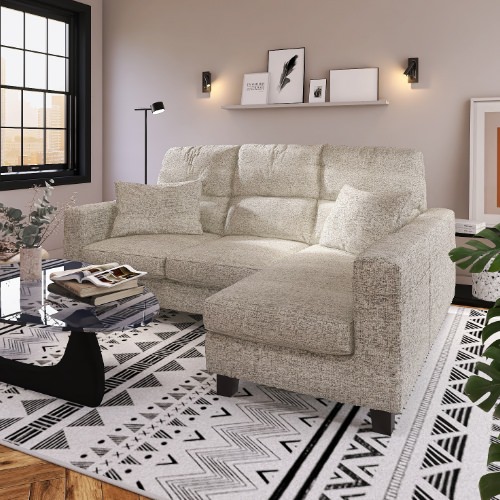 馬場家具 老舗メーカーの安心 匠の4WAYソファ 幅196cm (アイボリー