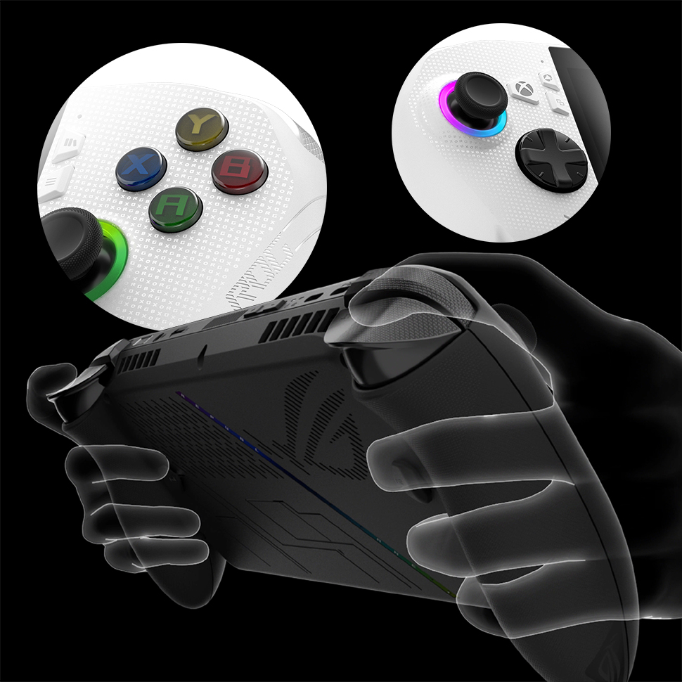 ポータブルゲーミングPC ROG Xbox Ally ホワイト RC73YA-Z2A16G512