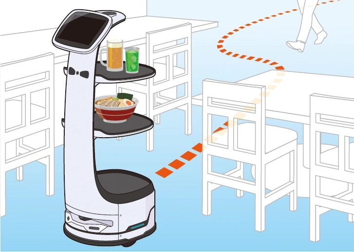 配膳・運搬ロボット Keenbot T8（キーンボット ティーエイト