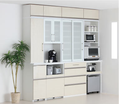 食器棚-WSシリーズ-株式会社エスエークラフト 食器棚 リビング収納