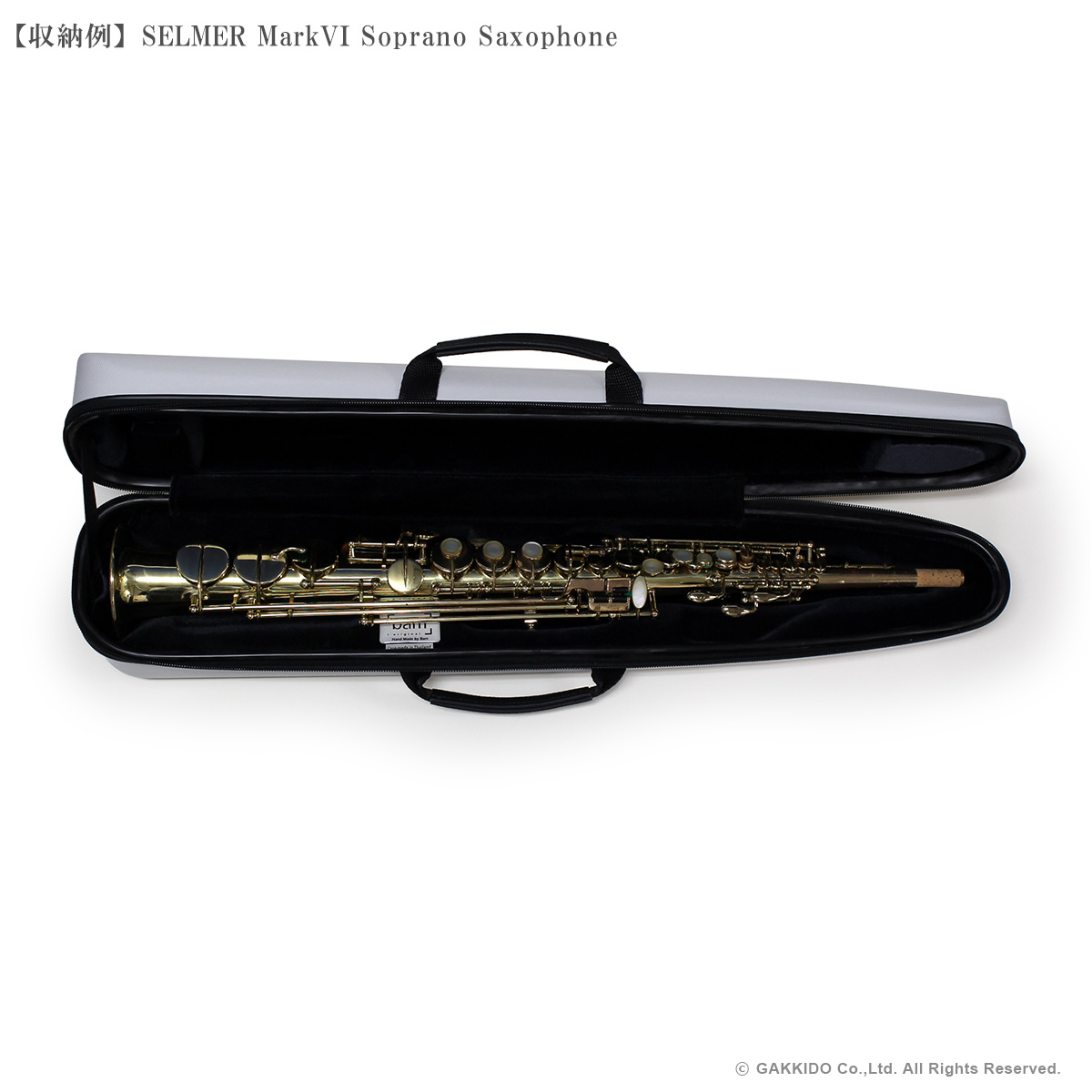 BAM STAGE ソプラノサックス用ケース 【STAGE3020IG】 - ヴィンテージ