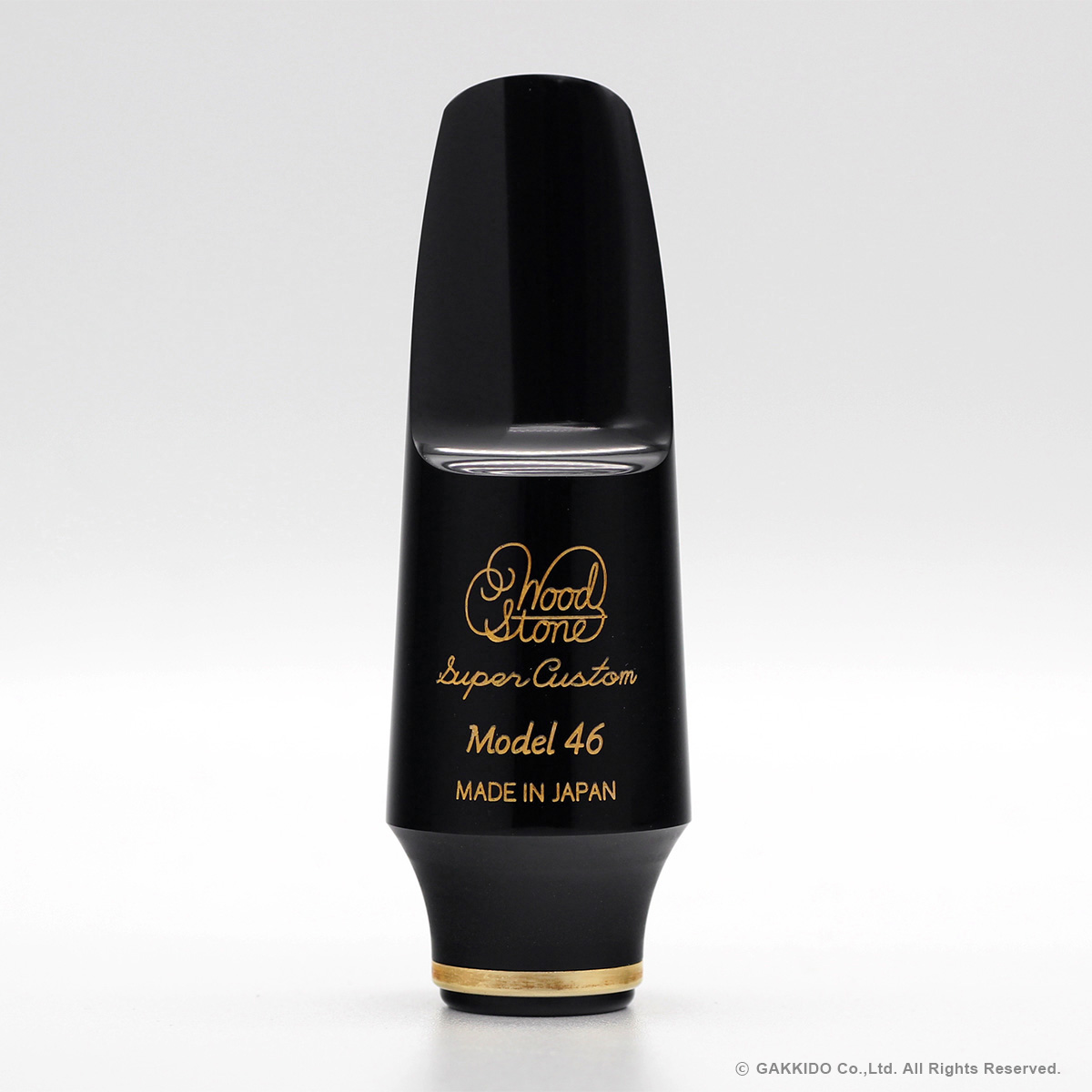 WoodStone Super Custom Model46 アルトサックス用ラバーマウスピース