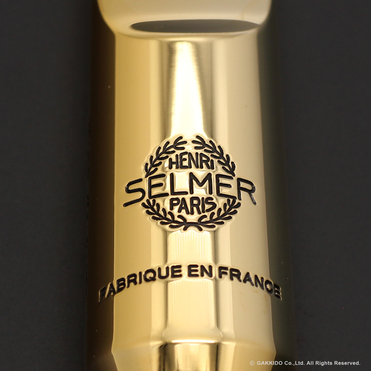 H.SELMER JAZZ TRIBUTE テナーサックス用メタルマウスピース 【Gold
